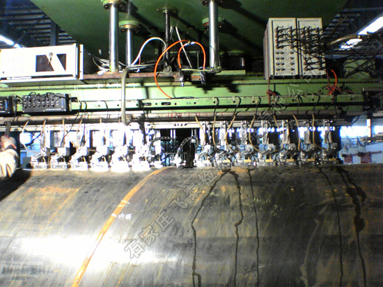 螺旋焊管超聲波自動探傷系統(tǒng) 螺旋焊管超聲波自動探傷系統(tǒng)